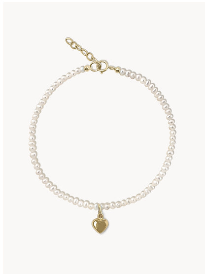 Armband Golden Heart